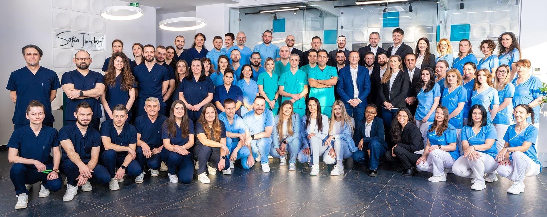 The dental team of the Sofia Implant Centre